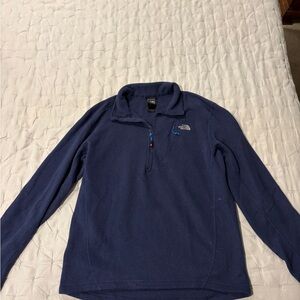 The North Face Men's Navy Zip-Up Sweater